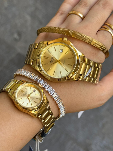 حراج ویژه ساعت ست مردانه زنانه کاسیو کیفیت درجه 1