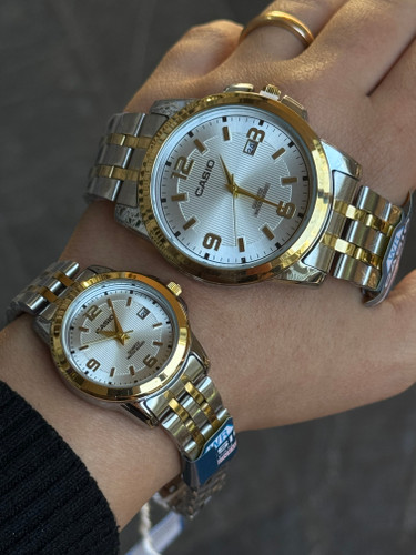 حراج ویژه ساعت ست مردانه زنانه کاسیو کیفیت درجه 1