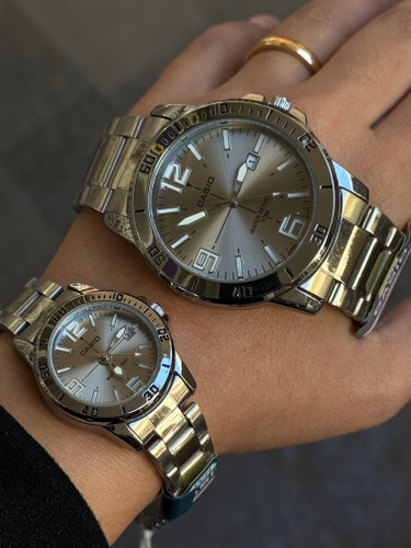 حراج ویژه ساعت ست مردانه زنانه کاسیو کیفیت درجه 1