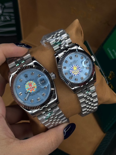 ساعت ست وتک مردانه زنانه رولکس دیتجاست کیفیت AAA