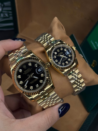 ساعت ست وتک مردانه زنانه رولکس دیتجاست کیفیت AAA