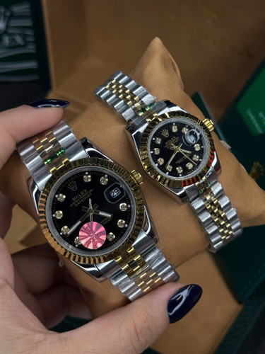 ساعت ست وتک مردانه زنانه رولکس دیتجاست کیفیت AAA