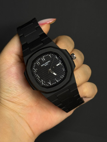 ساعت کربن طرح پتک فیلیپ کیفیت درجه 1